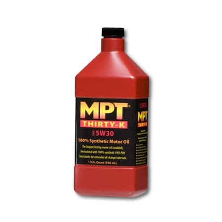 Mpt Industries MPT THIRTY-K 5W30 100% Synthetic Motor Oil MPT28